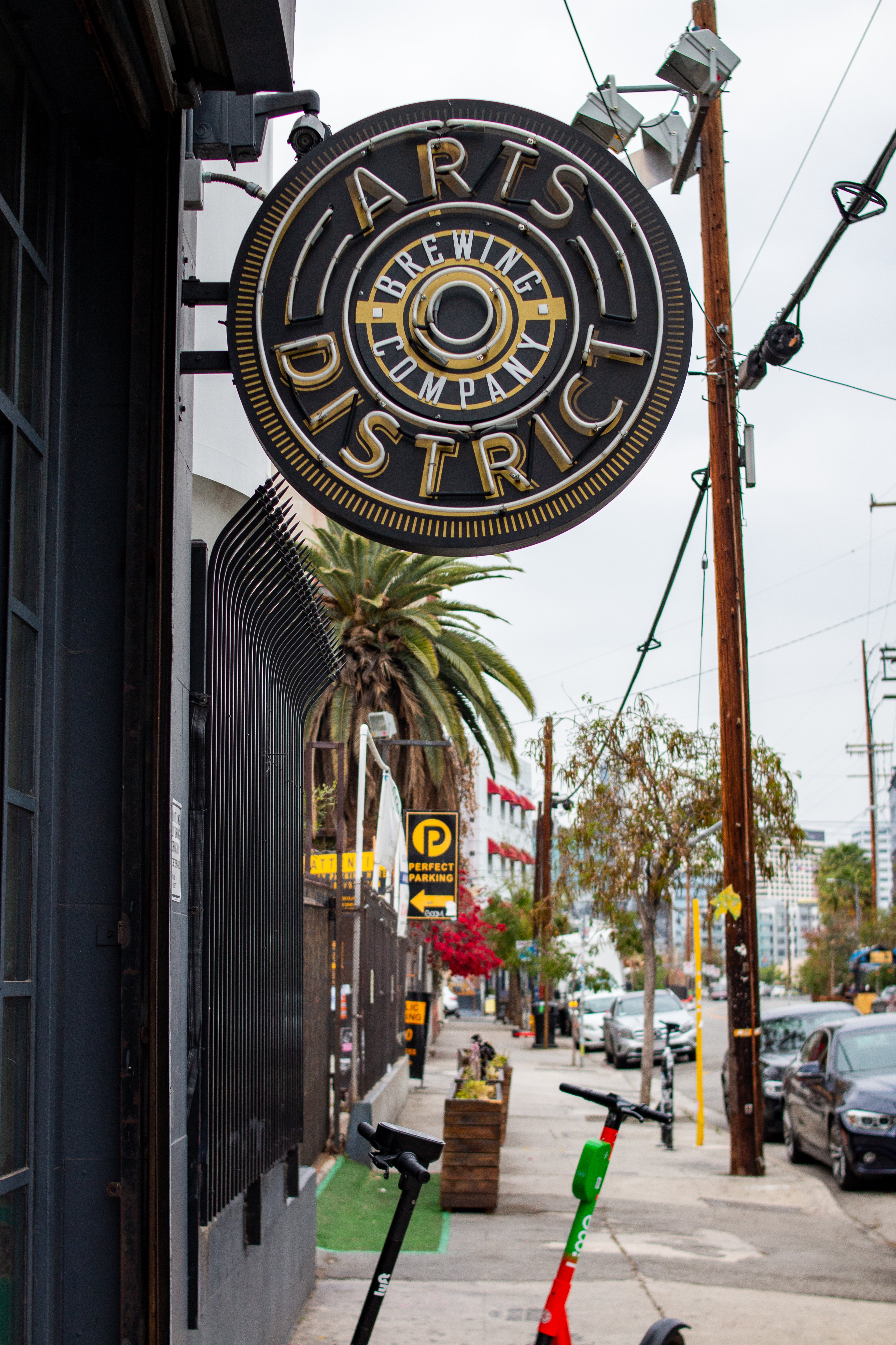 Map of L.A. zip codes highlights Arts District.